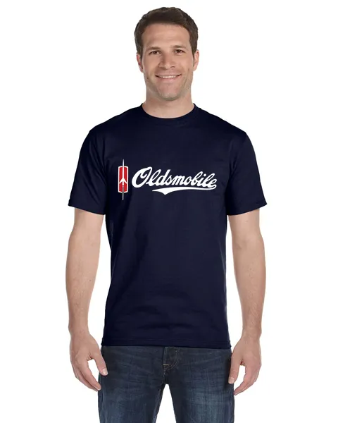 Oldsmobile Script with Rocket T-Shirt