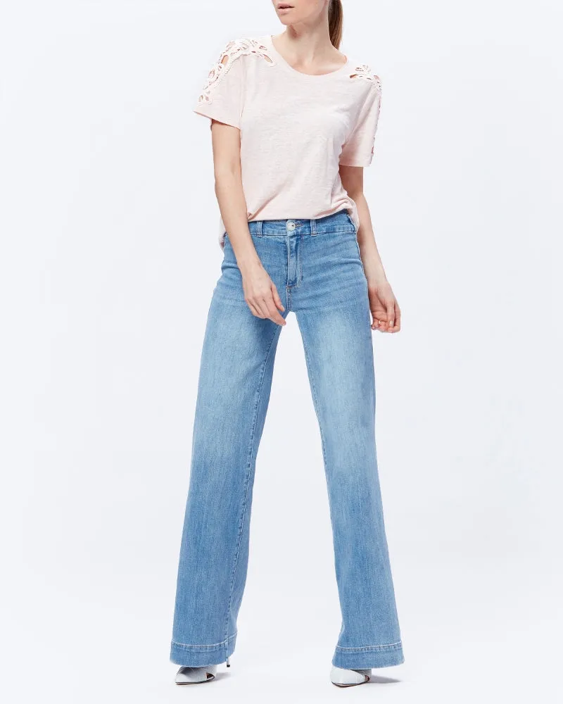 Paige Premium Denim - Sutton with Curved Waistband in Remedy