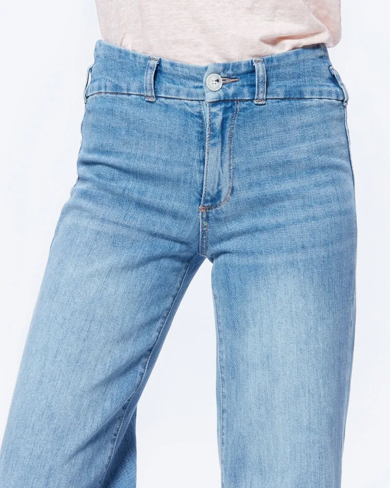 Paige Premium Denim - Sutton with Curved Waistband in Remedy