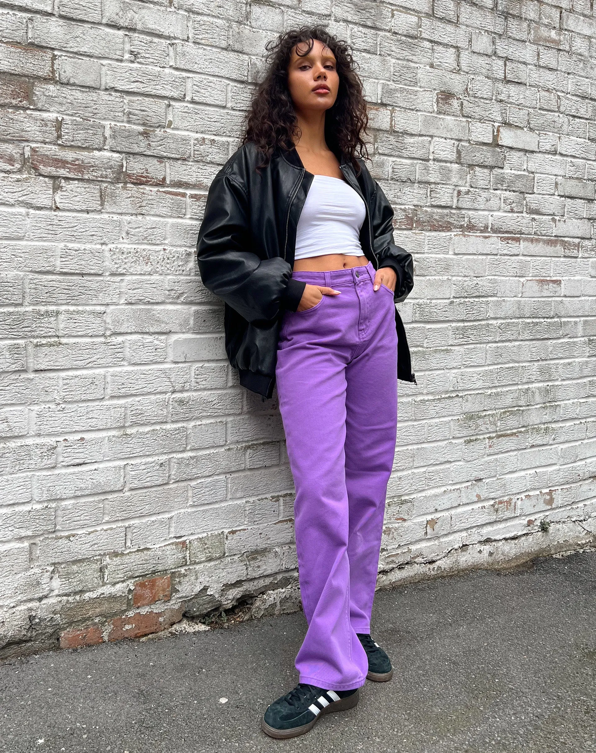 Parallel Jeans in Purple