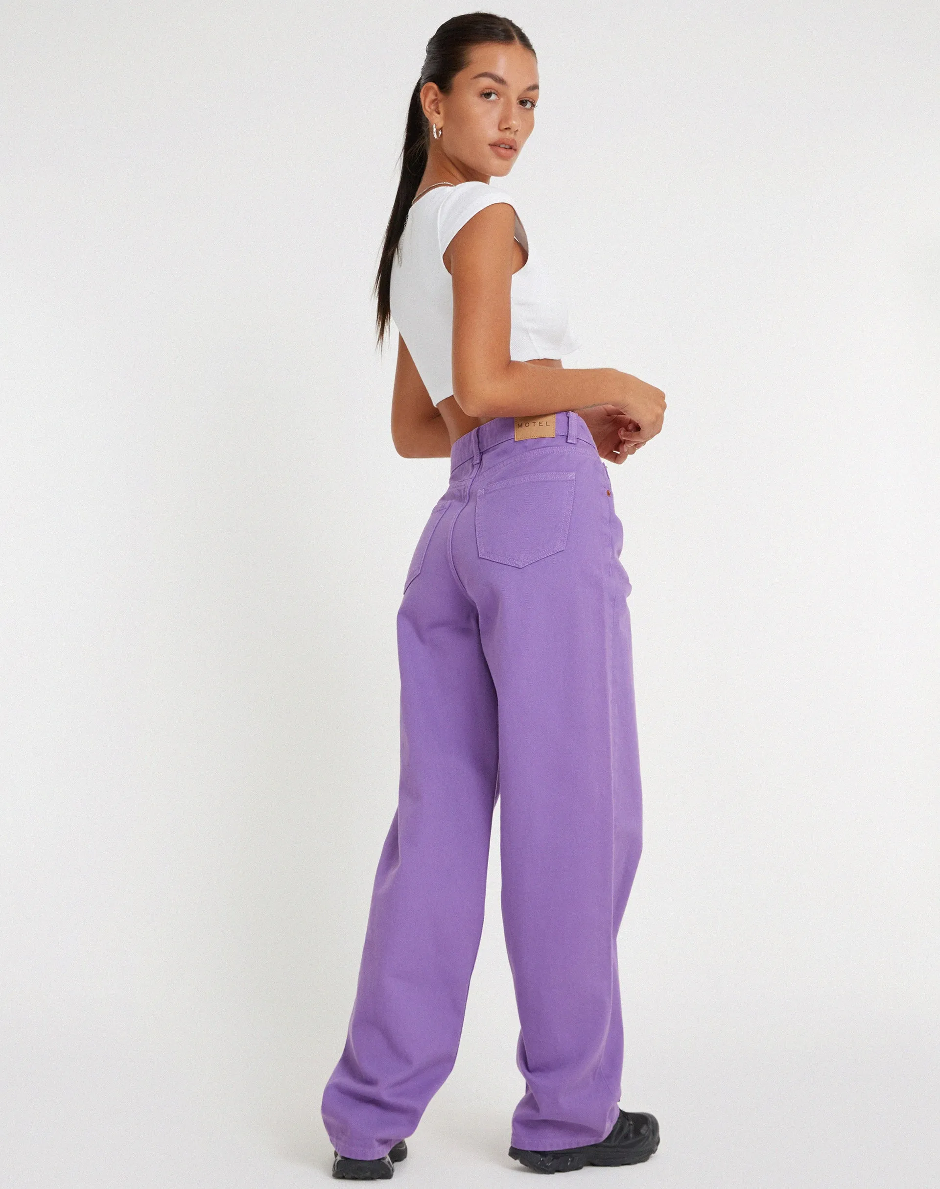 Parallel Jeans in Purple