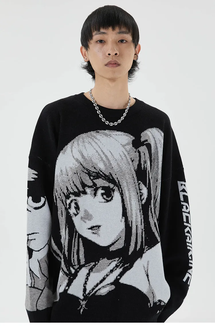 Pig Tail | Loose Crew-neck Jumper