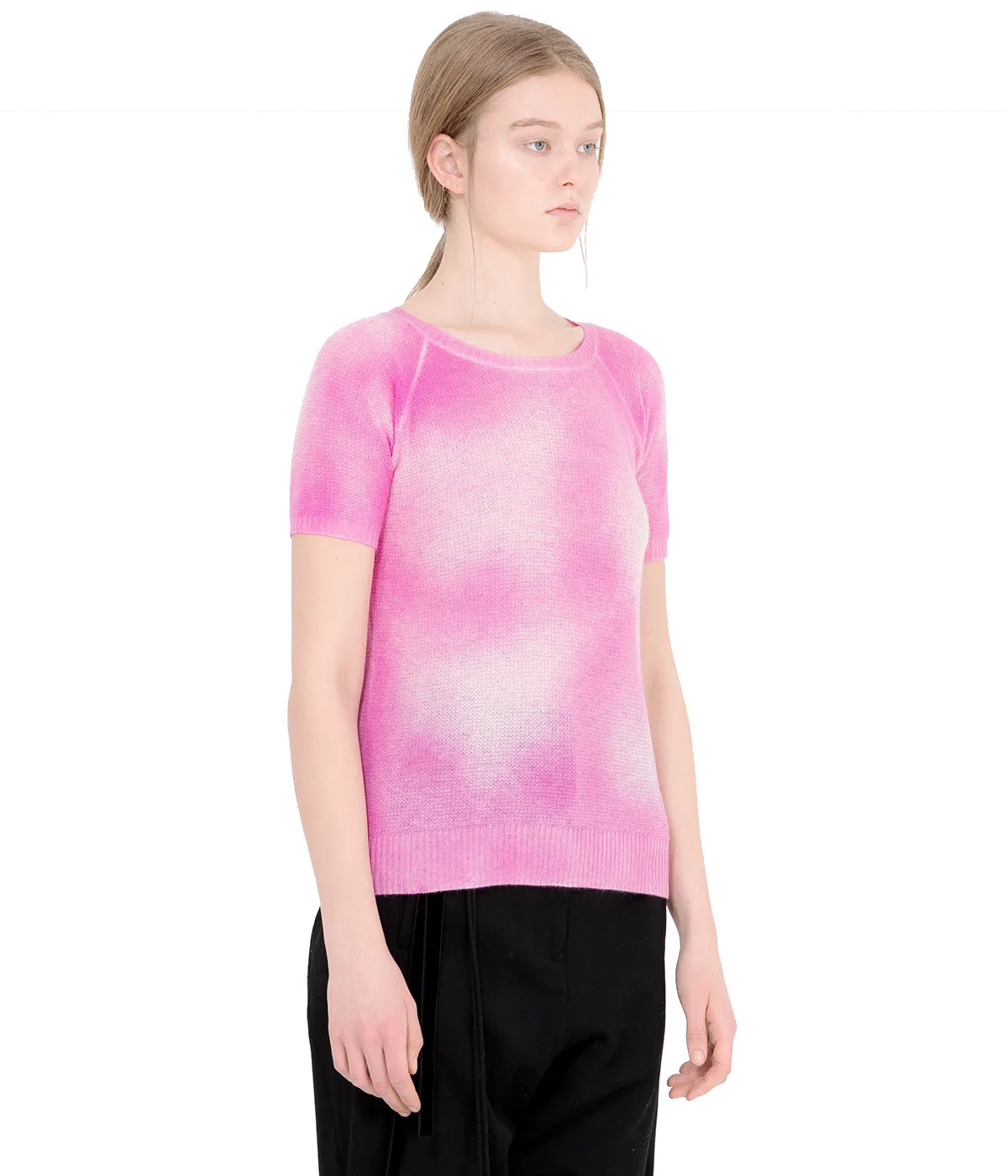 Pink Raglan Sweater
