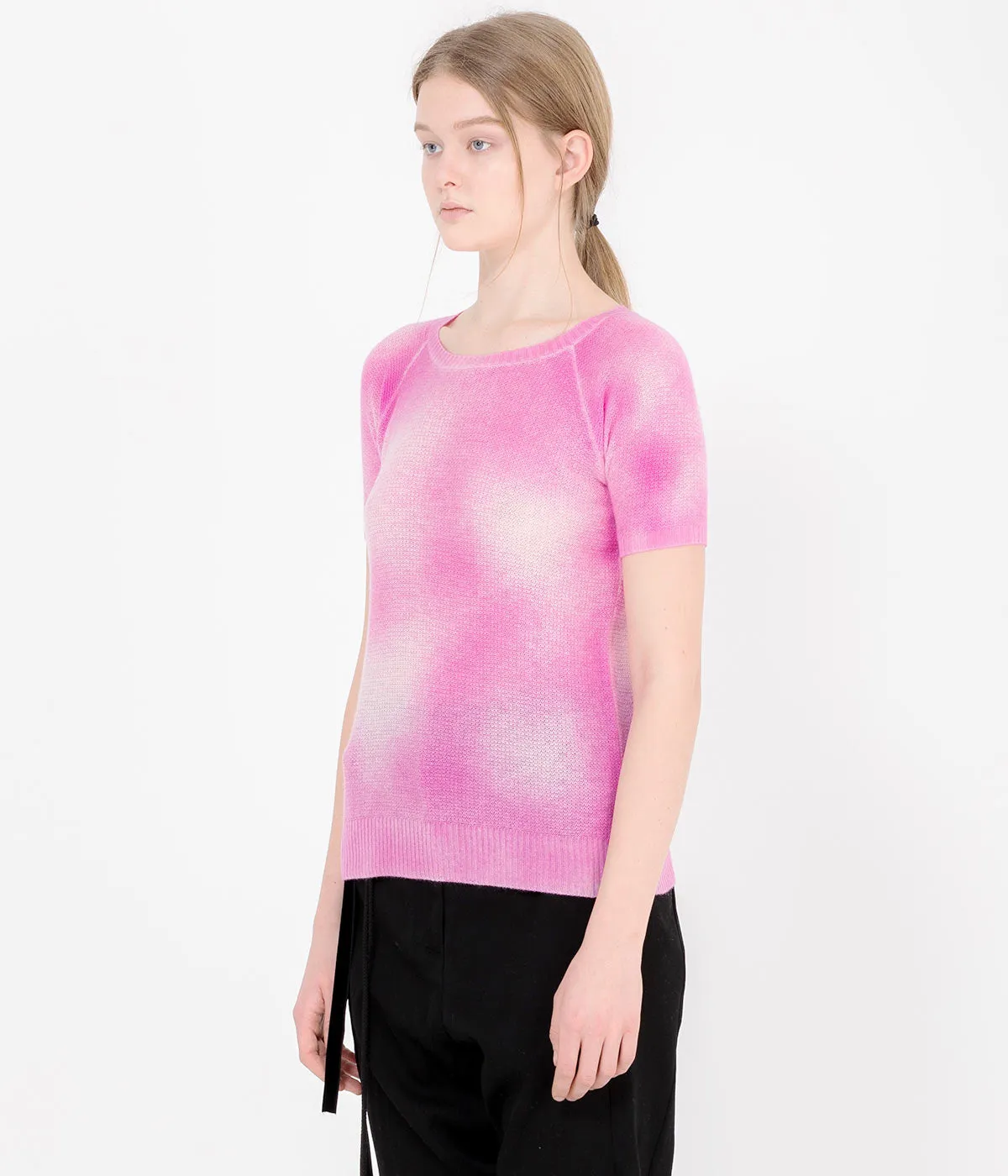 Pink Raglan Sweater