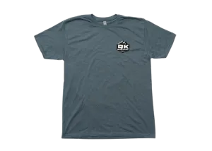 QK Mountain Logo T-Shirt (Indigo)