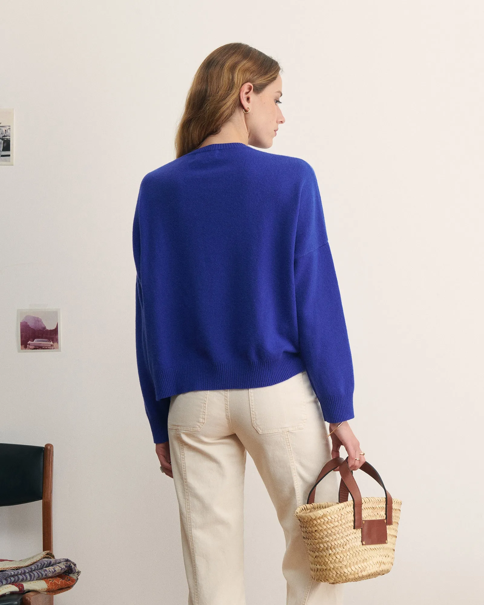 "Let The Sun Shine" buzelin cashmere sweater