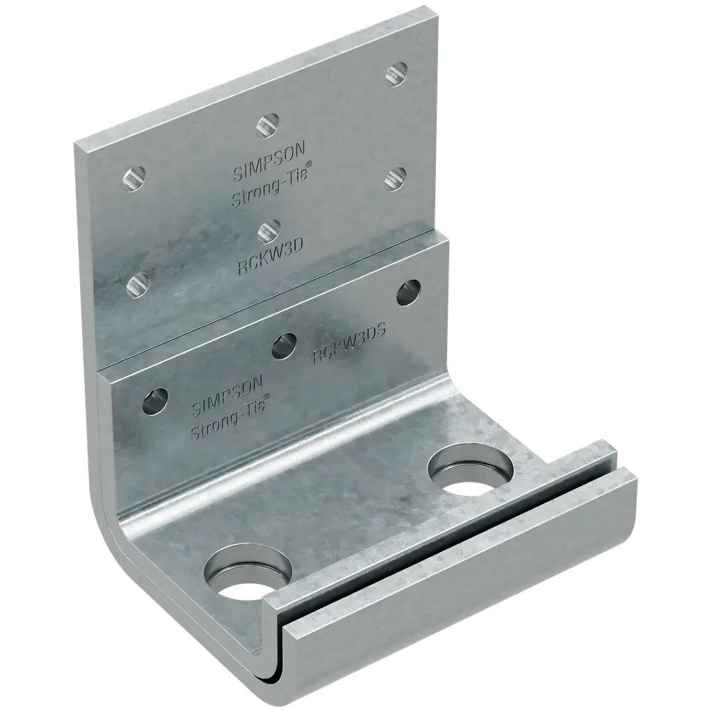 RCKWS 3-in. Two-Anchor Kneewall Connector Stiffener (Qty-10)