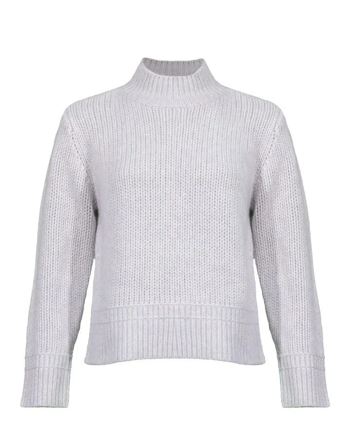 Repeat Mock Neck Cashmere Sweater