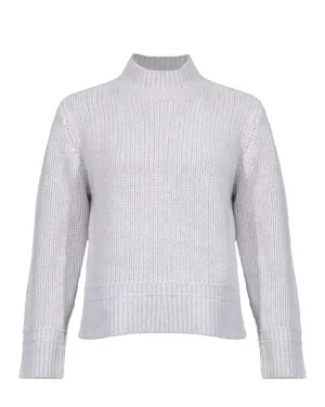 Repeat Mock Neck Cashmere Sweater