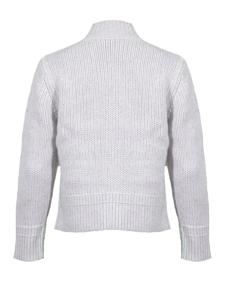 Repeat Mock Neck Cashmere Sweater