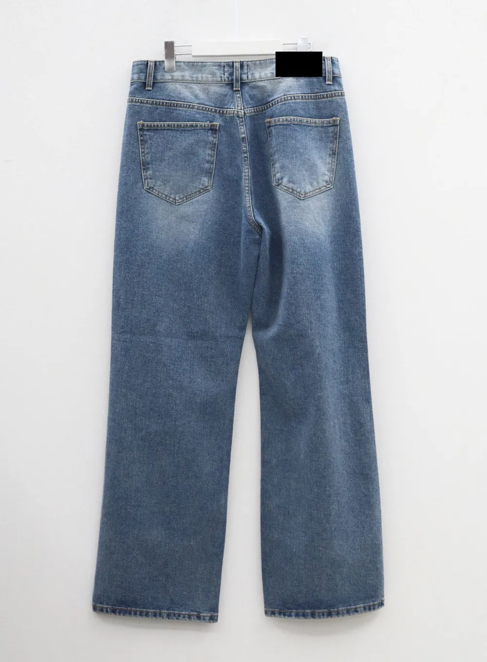 Ripped Wide Leg Jeans CM317