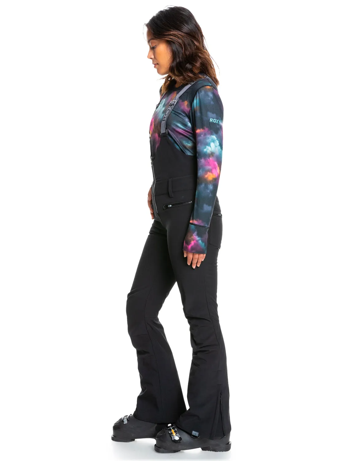 Roxy Summit Womens Bib Pants Black