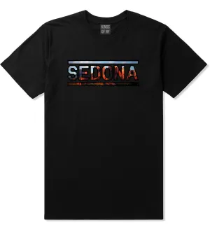 Sedona Red Rock Mountains Mens T-Shirt