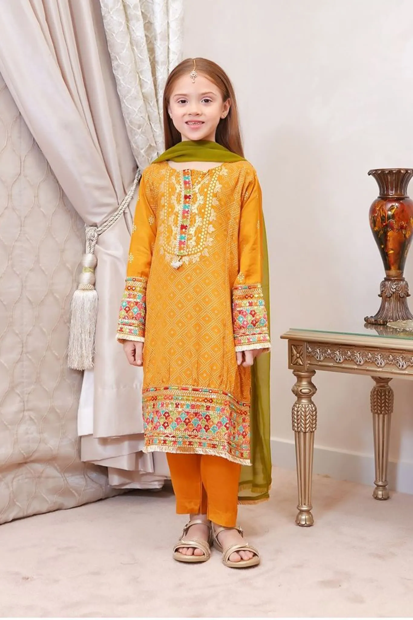 Shanzey Kid's Pret Embroidered Summer Collection'2023-SHK-1402