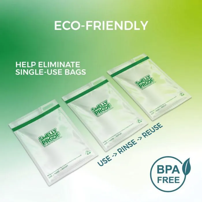 Smelly Proof Bags - Stand Up Pouch Version