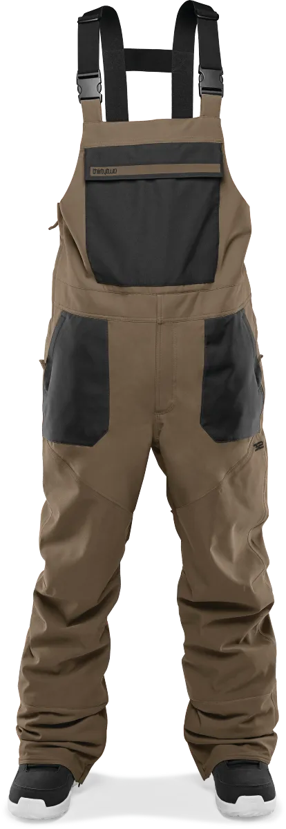 ThirtyTwo Basement Bib Pants Mens Fatigue