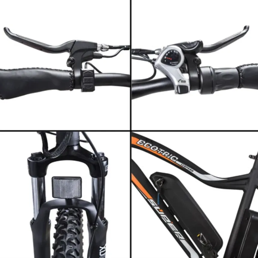 UL Certified-Ecotric Leopard Electric Mountain Bike