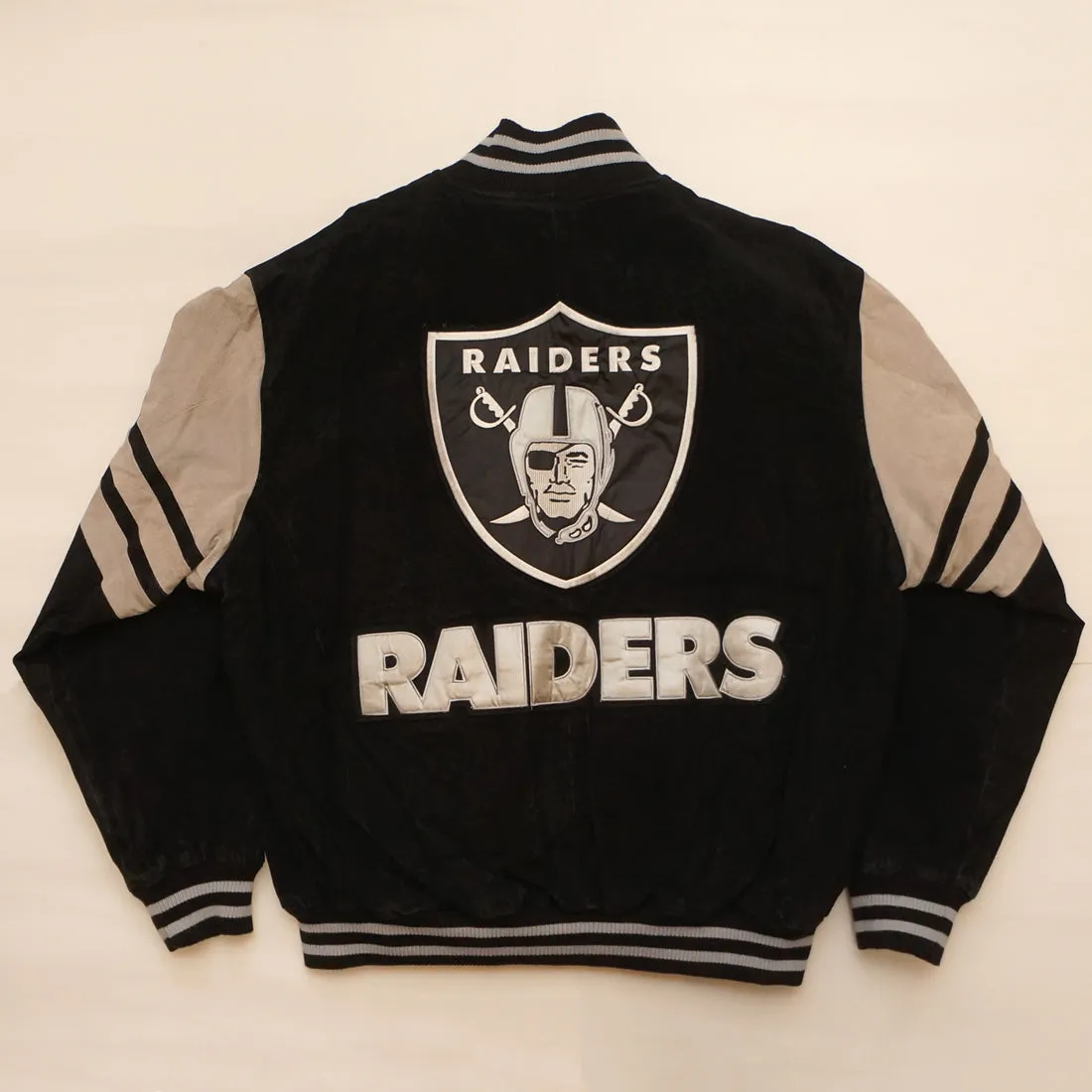 Vintage NFL "Oakland Raiders" Leather Jacket