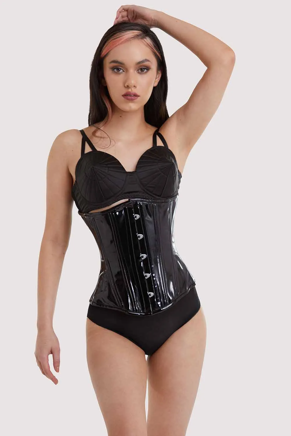 Vinyl Fetish Underbust Corset