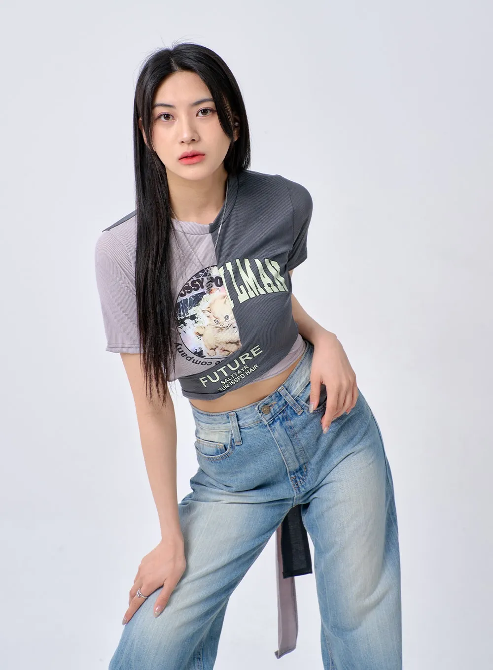 Wide Leg Jeans BA321