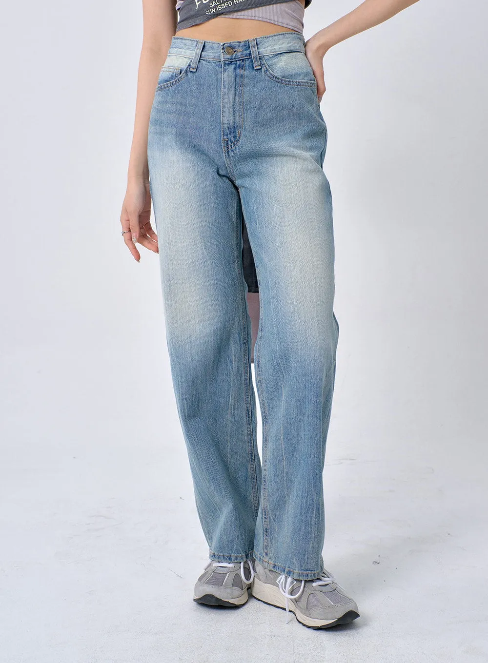 Wide Leg Jeans BA321