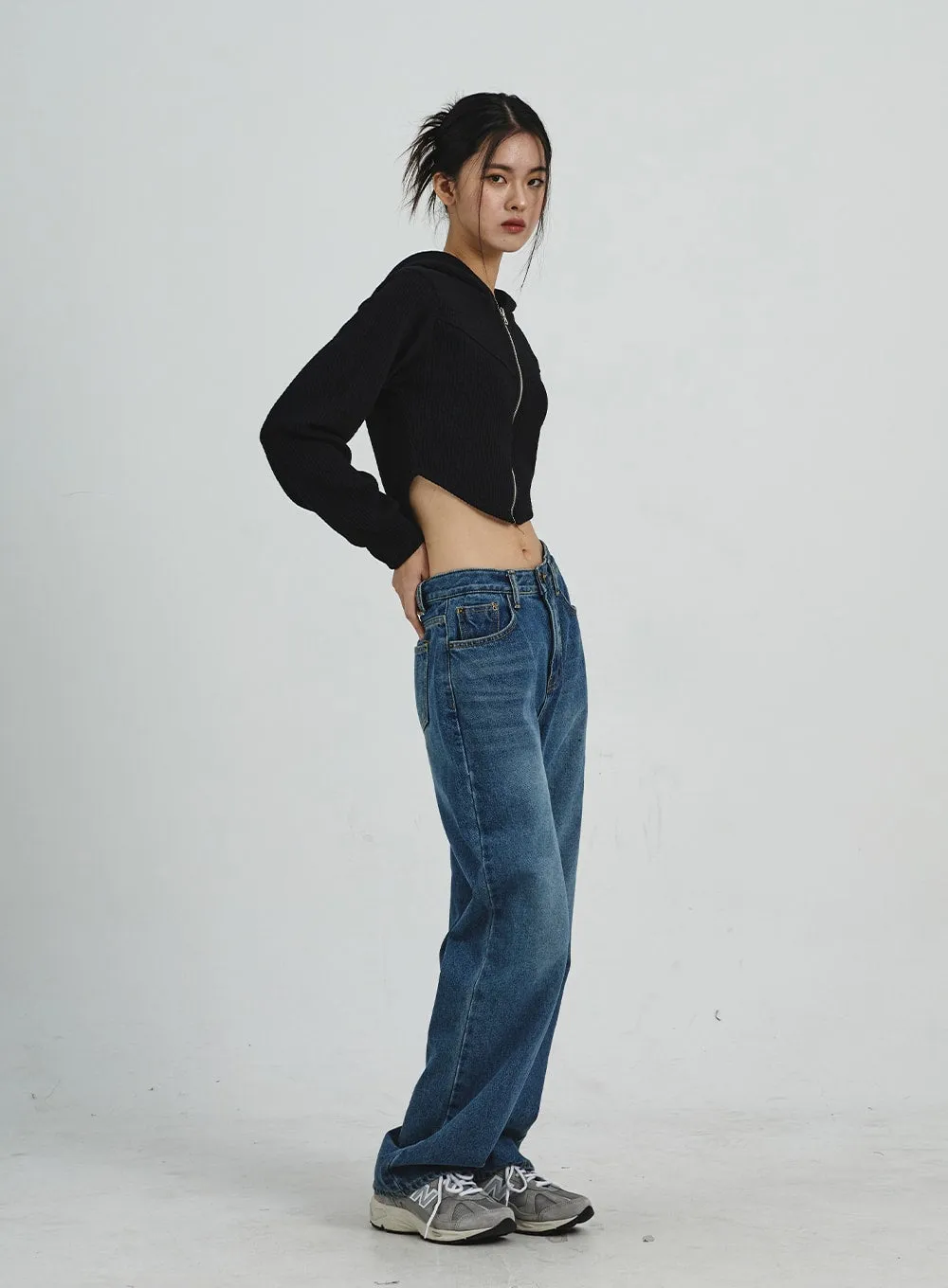 Wide Leg Jeans CD02