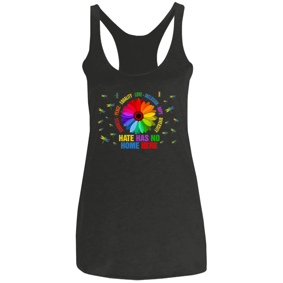 Wospe Women's Ladies' Triblend Racerback Tank