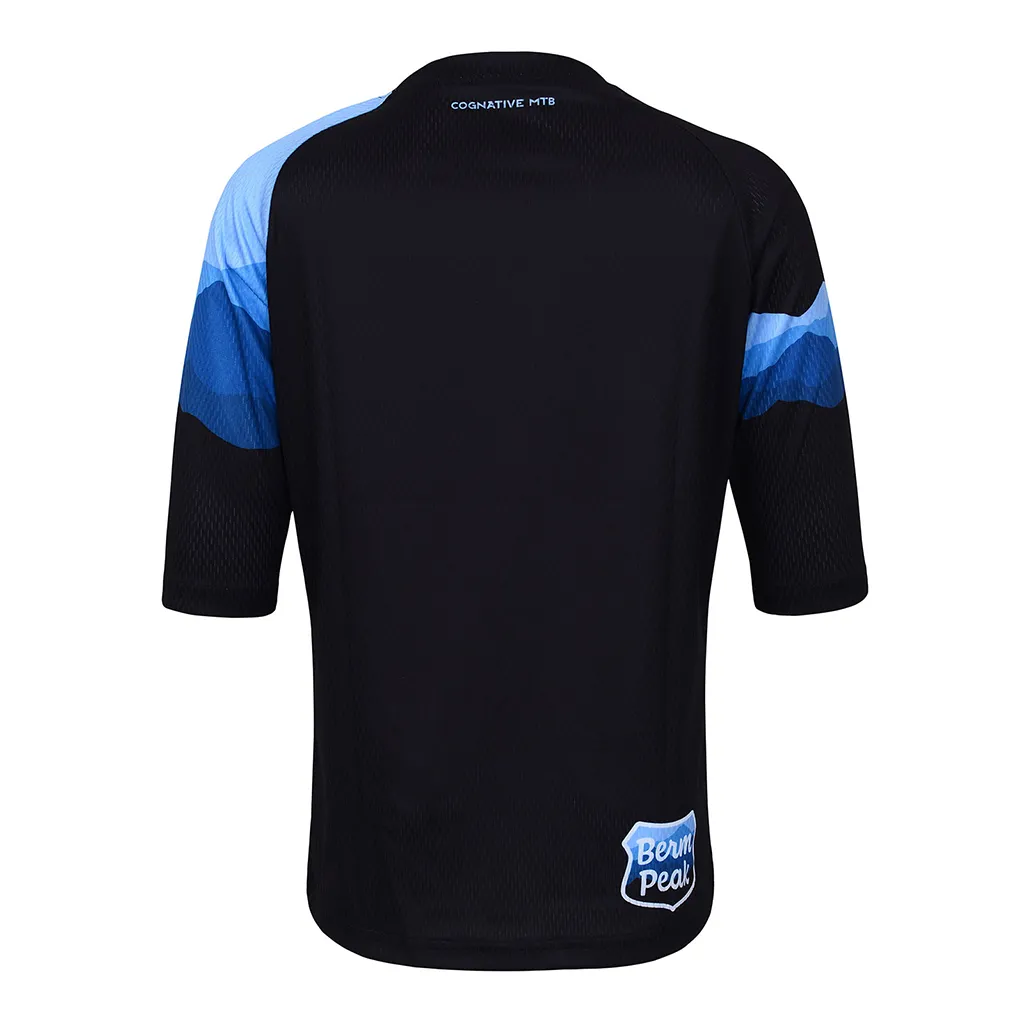 Youth 3/4 Sleeve Berm Peak Tech 2.0 MTB Jersey (Blue Ridge)