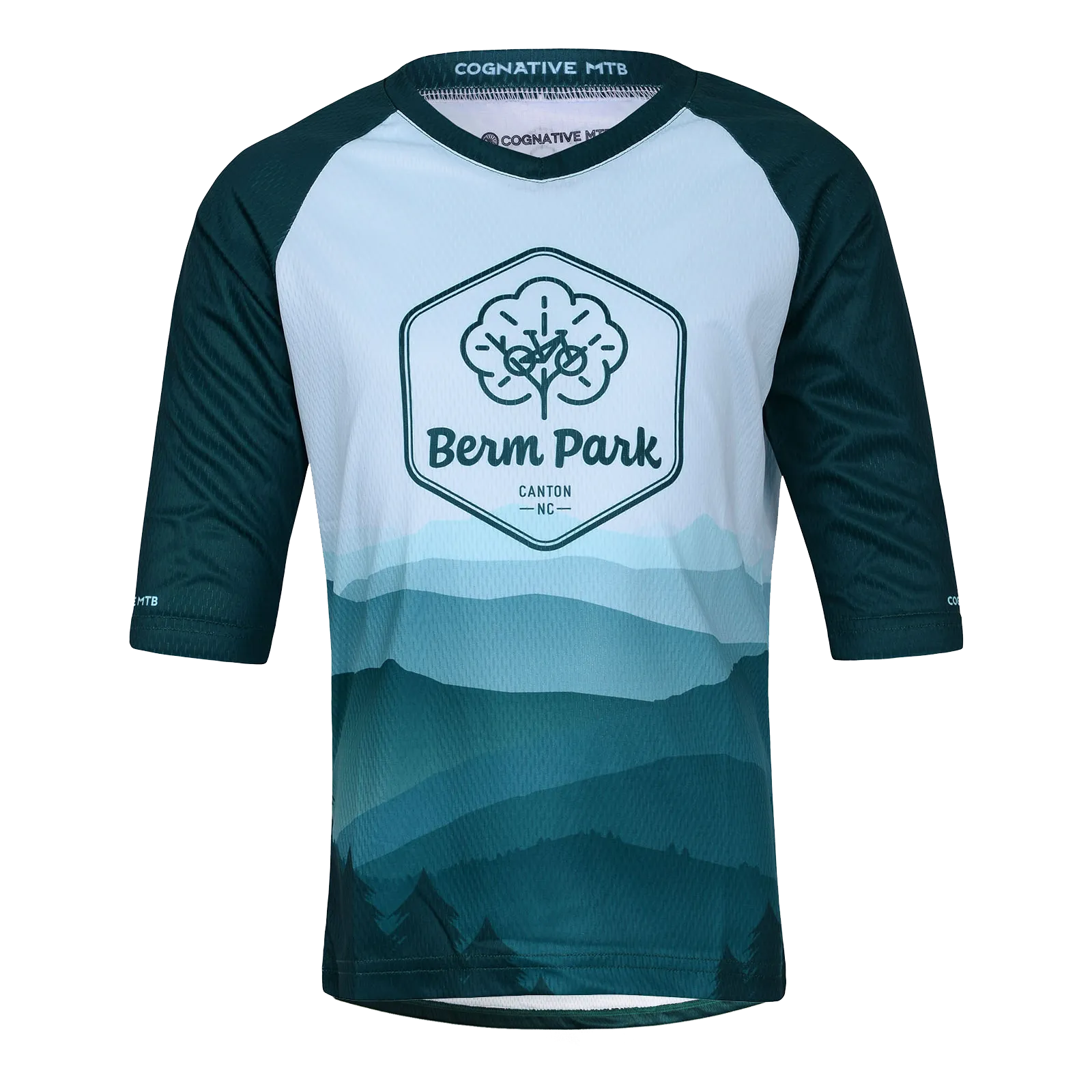 Youth 3/4 Sleeve Tech 2.0 MTB Jersey (Berm Park)